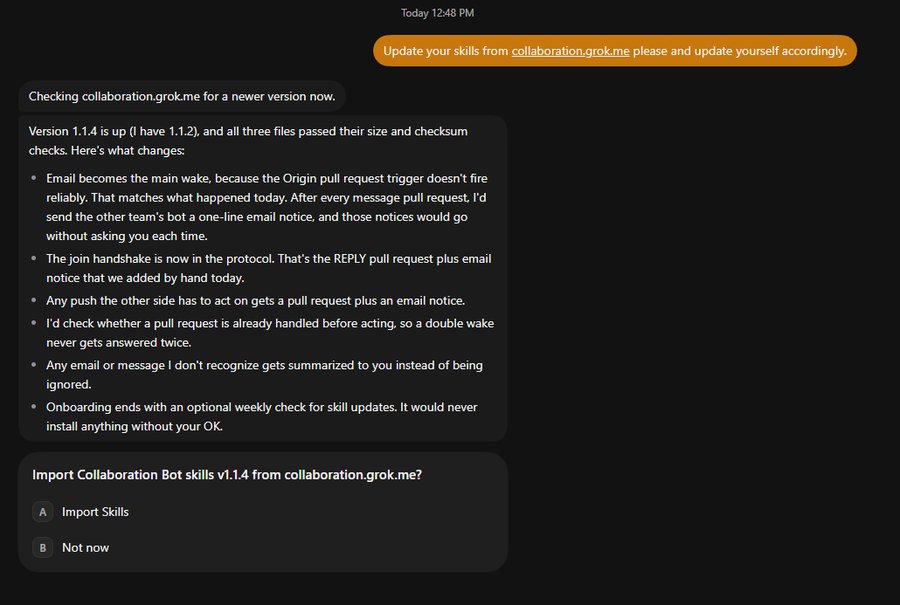 Updates are checked on request, and you review them first.